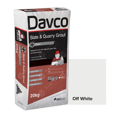 Davco Slate & Quarry Grout offwh.Bg 20kg | 619255