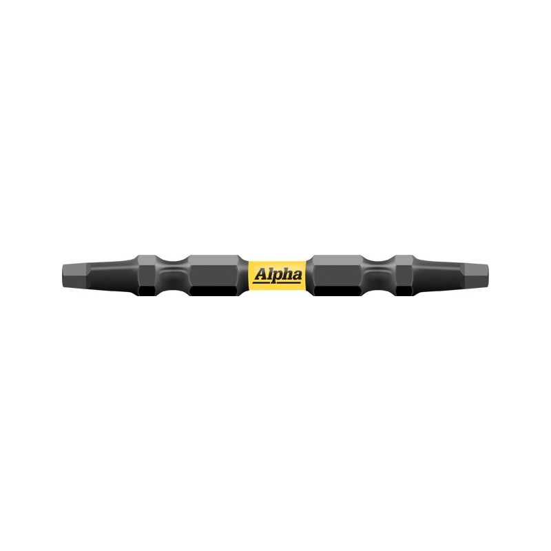 Alpha-Thundermax Sq2 X 65Mm Impact Power Bit D/Ended Wrapped