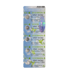 Powercell - Seizaiken 1.55V 45mAh Silver Oxide Button Cell Battery - GP392 | SR41WC5