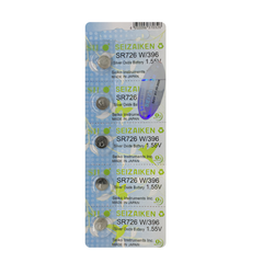 Powercell - Seizaiken 1.55V 34mAh Silver Oxide Button Cell Battery - GP396 | SR726WC5