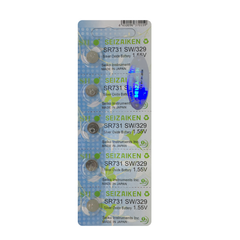 Powercell - Seizaiken 1.55V 36mAh Silver Oxide Button Cell Battery - GP329 | SR731SWC5