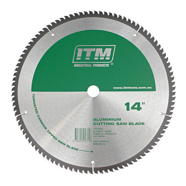 ITM - ITM 350MM TCT ALUMINIUM CUTTING BLADE, 100T | SSBL350-AL