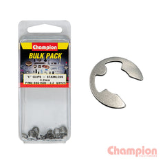 Champion - E Clips Stainless Steel 3.2mm Shaft 316/a4 | SSC1500-3.2
