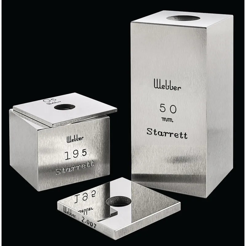 Starrett - Gage Block 25mm Square Steel | SSM 25.0 A1