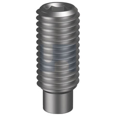 Hobsons - M4 x 5 Plain Din 915 / Alloy Steel Socket Set Screw Dog Point | Sm4/5D (Pack Of 200)
