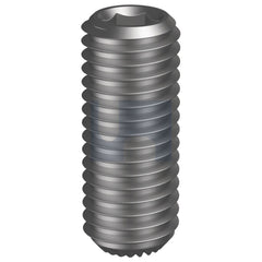 Hobsons - 10-24 x 5/16 Plain Ansi B18.3 / Astm F912 Unc Socket Set Screw Knurl Cup | Snc#10/516K (Pack Of 100)