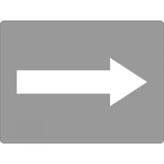 Uniform Safety Signs - 600x400mm - Poly Stencil - Arrow | ST1214