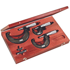 Starrett - OUTSIDE MICROMETER SET- 0-3 | ST436.1AXFLZ