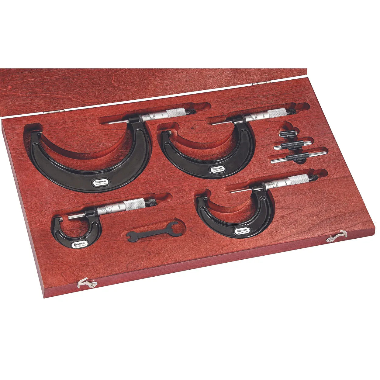Starrett - OUTSIDE MICROMETER SET- 0-4 | ST436.1BXRLZ