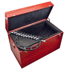 Starrett - MIC SET: 0-12IN .001IN GRAD CARBIDE FACES STDS CASE | ST436EXRLZ