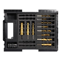 Alpha Versadrive 12 Pc Starter Kit 8 Drill & Tap Set 3 Impactastep Cutter with HD Adaptor