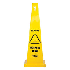 Uniform Safety Signs - 890mm Safety Cone - Caution Workers Above | STC15