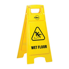 Uniform Safety Signs - Premium Plastic Sign Stand - Double Sided - Wet Floor | STD32