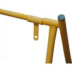 Uniform Safety Signs - 1200x900mm - Swing Stand - Yellow - (50mm Clearance - 3 sign holders) (sign not included) [FREIGHT CHARGES APPLY] | STD8Y