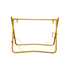 Uniform Safety Signs - 1200x900mm - Swing Stand - Yellow - (50mm Clearance - 3 sign holders) (sign not included) [FREIGHT CHARGES APPLY] | STD8Y