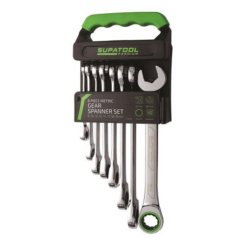 STP Single Way Gear Spanner Set 8 Piece Metric | STP 3100
