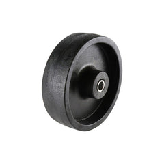 EHI - 100mm Black Synthetic Monolithic High Temperature Wheel Plain Bore 180kg Capacity | STW100