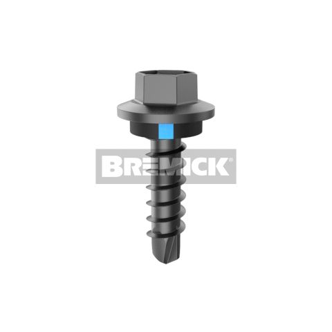Bremick - SS316 Vortex Hex with 16mm Bonded Washer (RA207) 6.3-13 x 90mm (Box of 250)