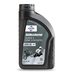 Fuchs - SILKOLENE Super 4 20W-50 Motorcycle Engine Oil 1L Pail | 601383854