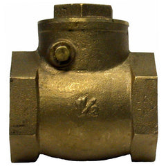 AIP - Check Valve Brass Spring H/duty Disc BSP - 4" | 25-315-064 | SPRVHD100