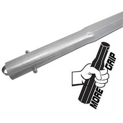 AG Pulie - OCTAGON SWAGED HANDLE 1829mm LONG 44mm DIA - GREY | SWOCTO72