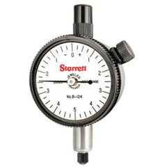 Starrett - Dial Ind. Jewelled NS 1 11/16in .025in Range .00025in Grad | 81-124JN/S