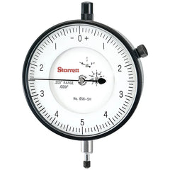 Starrett - Dial Ind. Jewelled NS 3 5/8in .200in Range .0001in Grad | 656-511JN/S