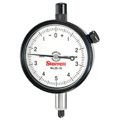 Starrett - Dial Ind. Jewelled NS 2 1/4in .025in Range .0001in Grad | 25-111JN/S