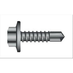 Bremick - Hex Head Self Drilling Screw Class 4 with Seal 12-14 x 30mm – Jasper (Box of 1000)