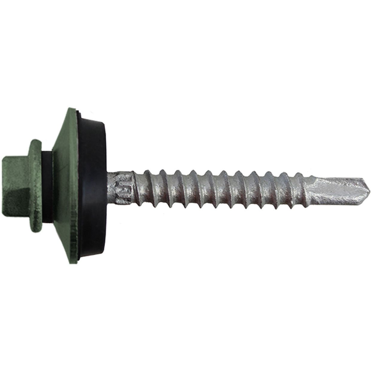 Bremick - Vortex Reroof Hex B8 with Bonded Aluminium Washer 6.8-13 x 60mm – Monument (Box of 250)