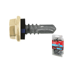 ICCONS® - SD Hex Coarse Washered C4 10-16 x 16 Surfmist Trade Pack Of 100 | TP104W-SM