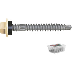 ICCONS® - SD Hex Metal/Timber Washered C4 13-13 x 50 Surf Mist Tub Of 100 | TT162W-SM