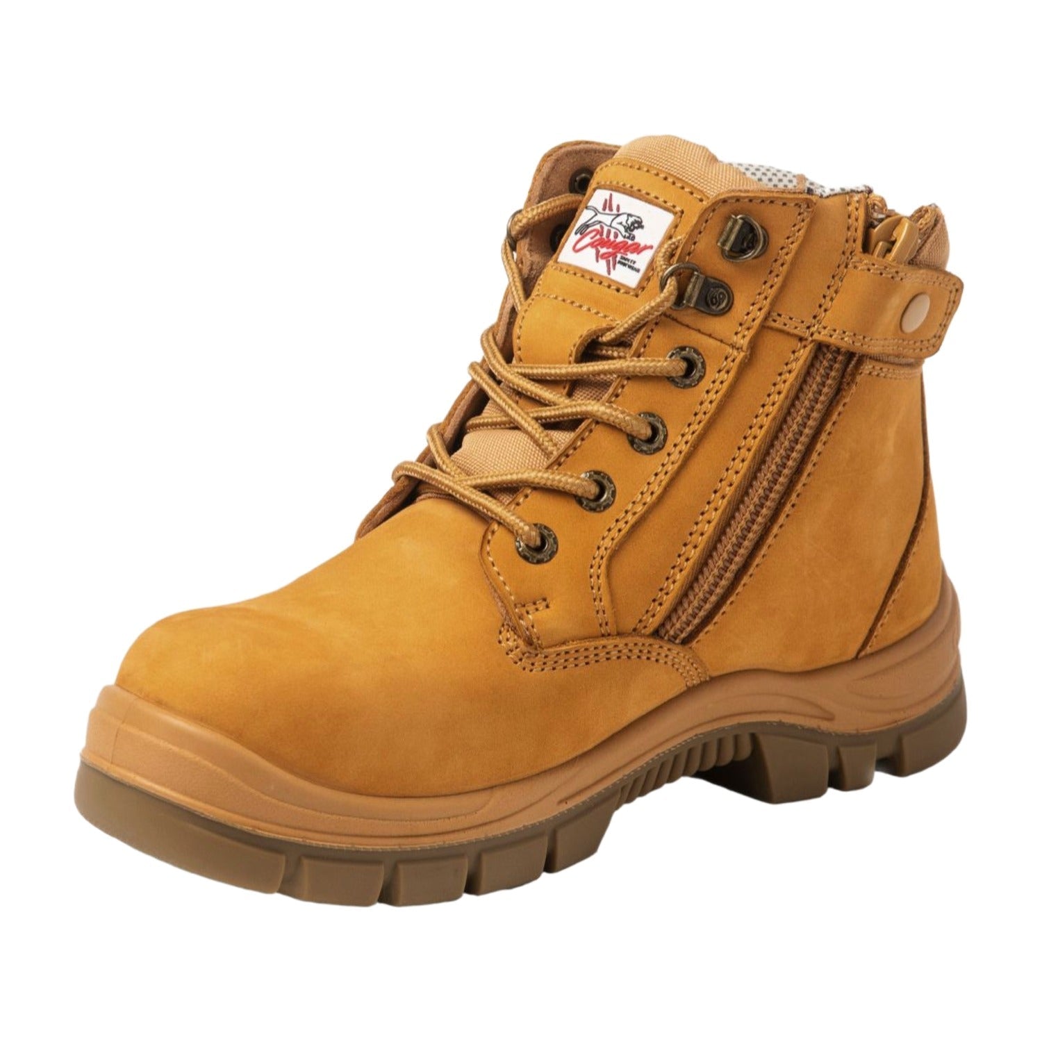 Maxisafe - Sorrento Zip Non-Safety Boot - Wheat