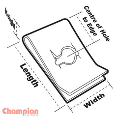 Champion - SPEED NUTS-CAPTIVE-'U'-TYPE-3.5mm I.D | BH099