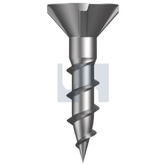 Hobsons - #8-10 x 20 - Square Drive #2 Needle Pt Countersunk - 304 Stainless - Qty 1000 | T04NS4Q0810020