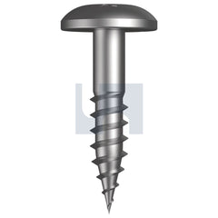 Hobsons - #8-15 x 20 - Square Drive #2 Needle Pt Button Head - 304 Stainless | FST04NSUQ0815020