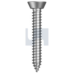 Hobsons - #6-20 x 3/8" - ANSI B18.6.4 Self-Tapper Undercut CSK Phil - 304 Stainless - A2 | T04SSDP0620037