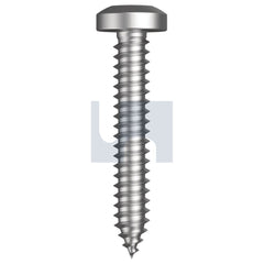 Hobsons - #10 x 1 304 STAINLESS ANSI B18.6.3 / A2 SELF-TAPPER PAN SQUARE (Pack of 100)