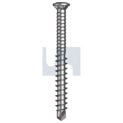 Hobsons - M5 - .5-12 x 50 Torx Drive Vmax Trim Torx - 304 Stainless | T04VSTT5512050
