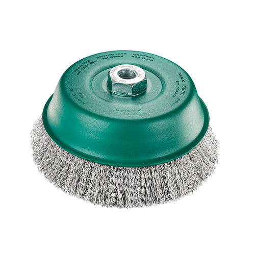 EHI - 2556 Crimped Cup Brush 100 X 5/8w & M14 Stainless | T100SSMULTI