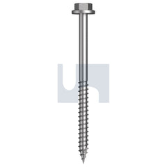 Hobsons - #14-10 x 90 - Type 17 Flanged Hex - 316 Stainless | T16WSFH1410090
