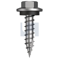 Hobsons - #12-11 x 25 316 STAINLESS AS3566 TYPE 17 HEX HEAD + WASHER | QT84 (Pack of 1000)