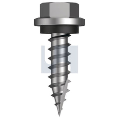 Hobsons - #14-10 x 25 316 Stainless As3566 Type 17 Hex Head + Washer | Qt87 (Pack Of 1000)