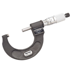 Starrett - Digital Micrometer 2in .0001in Grad Carbide Faces | T216XRL-2