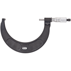 Starrett - Digital Micrometer 6in .0001in Grad Carbide Faces | T216XRL-6