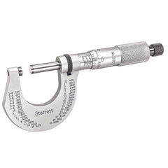 Starrett - Micrometer 0-1in Range .0001in Grad Carbide Faces | T230XRL