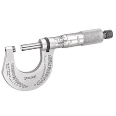 Starrett Micrometer 0-1" Range .0001" Graduation W/Standard Letter of T230XRL w/SLC