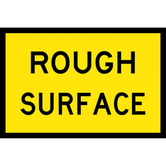 Uniform Safety Signs - Boxed Edge - 900x600mm - Class 1 Reflective - Rough Surface (B/Y) | T3-7A