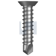 Hobsons - #10-16 x 22 410 STAINLESS HEC / PHILLIPS DRIVE METAL SDS UNDERCUT CSK PHIL | QT151 (Pack of 1000)