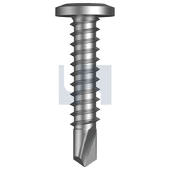 Hobsons - #10-16 x 16 410 STAINLESS HEC / PHILLIPS DRIVE METAL SDS WAFER HEAD | QT127 (Pack of 1000)